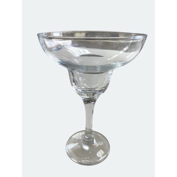 Margarita Goblets Tall Stems & Wide Rims Elegant Glass Beverage Drink Set 5 - Picture 2 of 4